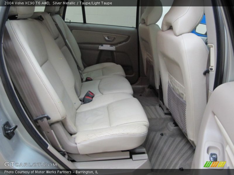 Silver Metallic / Taupe/Light Taupe 2004 Volvo XC90 T6 AWD