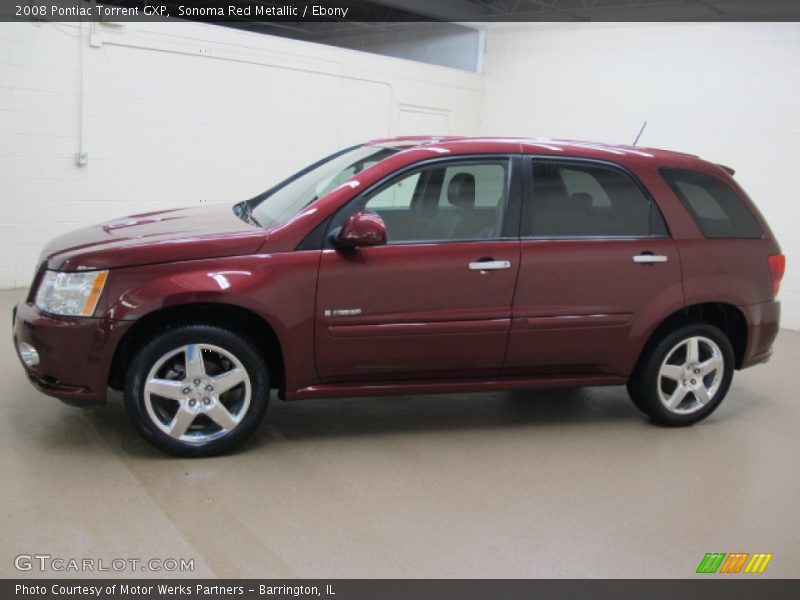 Sonoma Red Metallic / Ebony 2008 Pontiac Torrent GXP