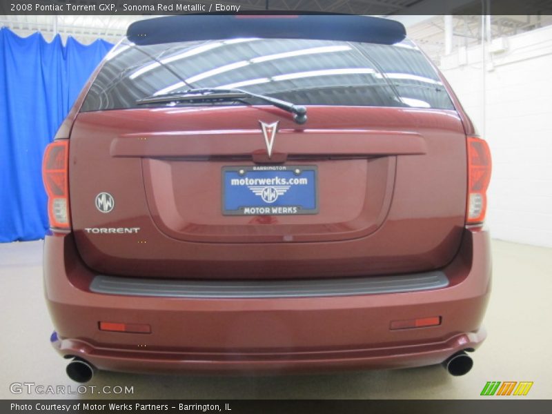 Sonoma Red Metallic / Ebony 2008 Pontiac Torrent GXP