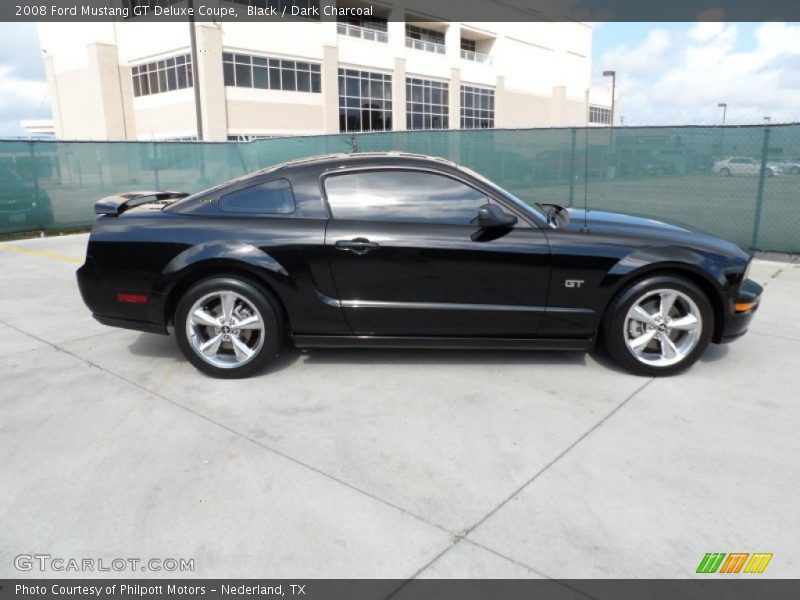 Black / Dark Charcoal 2008 Ford Mustang GT Deluxe Coupe