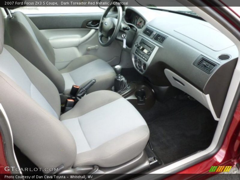 Dark Toreador Red Metallic / Charcoal 2007 Ford Focus ZX3 S Coupe