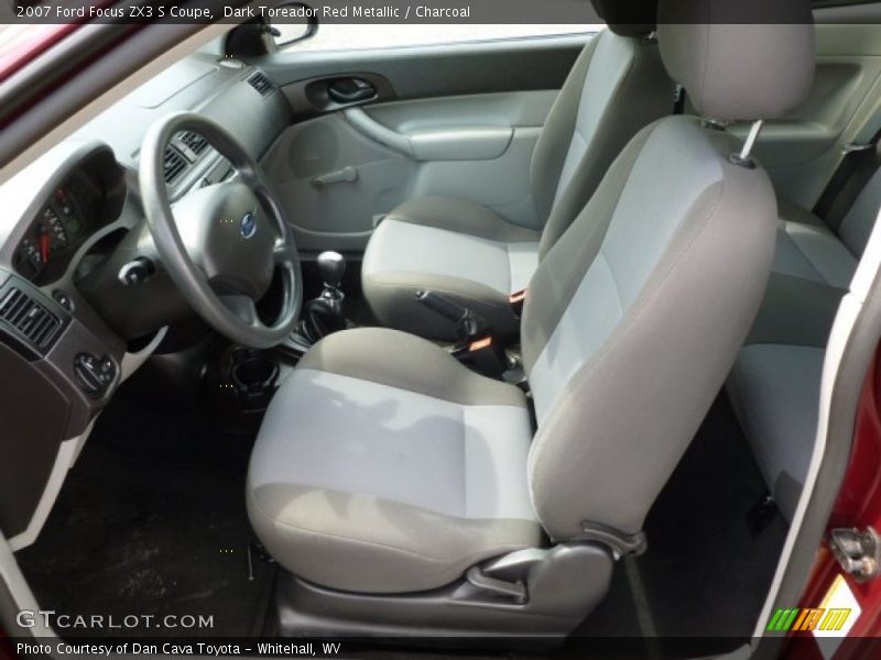 Dark Toreador Red Metallic / Charcoal 2007 Ford Focus ZX3 S Coupe