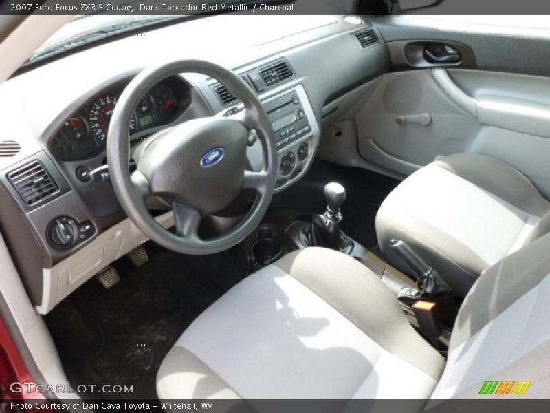 Dark Toreador Red Metallic / Charcoal 2007 Ford Focus ZX3 S Coupe