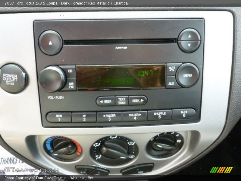 Dark Toreador Red Metallic / Charcoal 2007 Ford Focus ZX3 S Coupe
