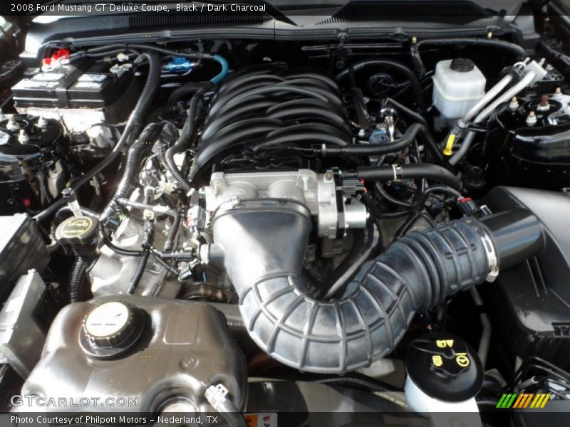 Black / Dark Charcoal 2008 Ford Mustang GT Deluxe Coupe
