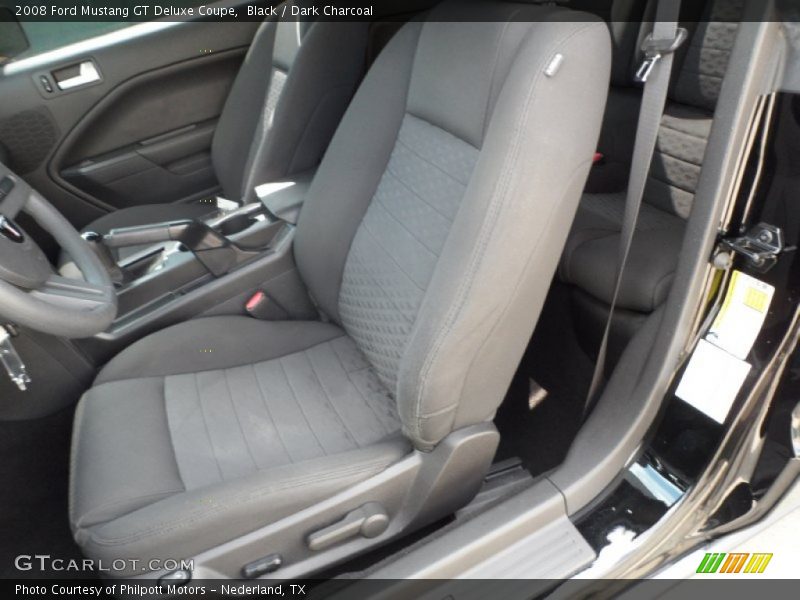 Black / Dark Charcoal 2008 Ford Mustang GT Deluxe Coupe