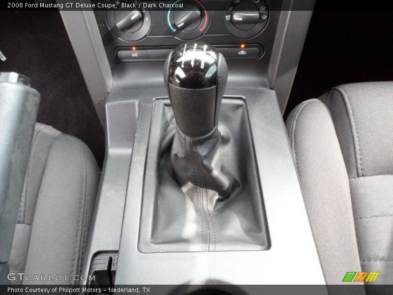 Black / Dark Charcoal 2008 Ford Mustang GT Deluxe Coupe