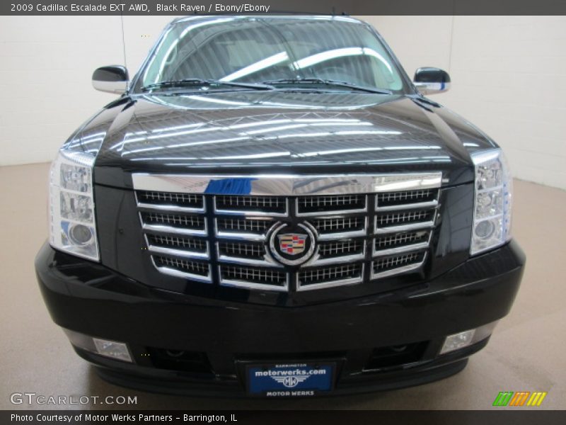 Black Raven / Ebony/Ebony 2009 Cadillac Escalade EXT AWD