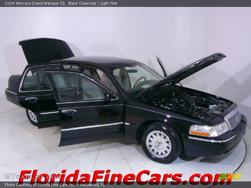 Black Clearcoat / Light Flint 2004 Mercury Grand Marquis GS