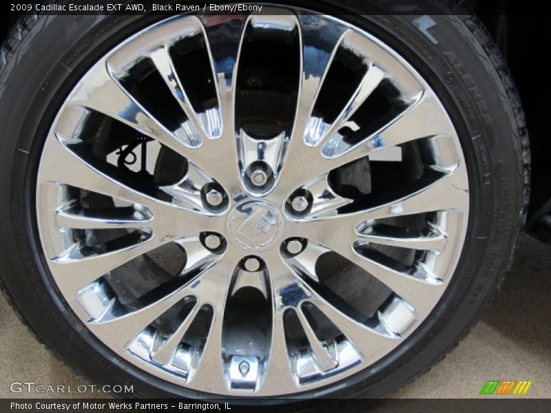 Black Raven / Ebony/Ebony 2009 Cadillac Escalade EXT AWD