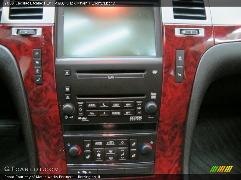Black Raven / Ebony/Ebony 2009 Cadillac Escalade EXT AWD