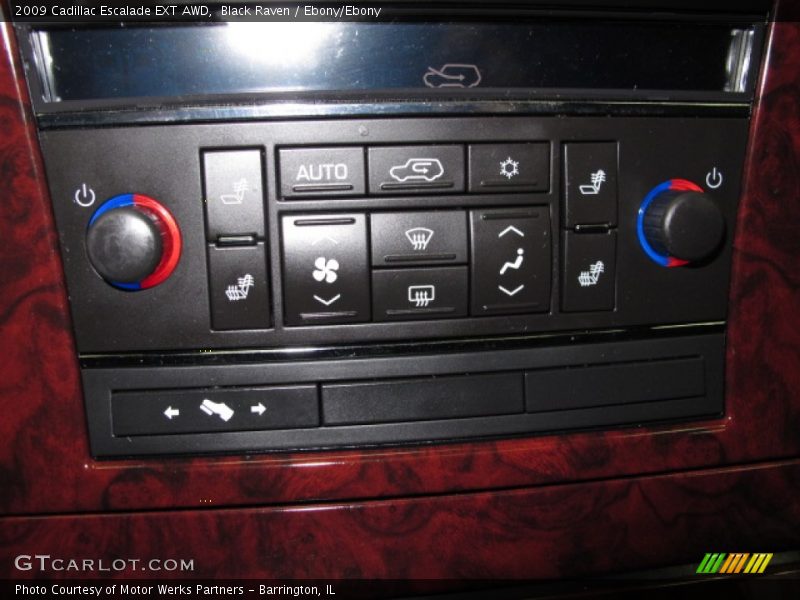 Black Raven / Ebony/Ebony 2009 Cadillac Escalade EXT AWD