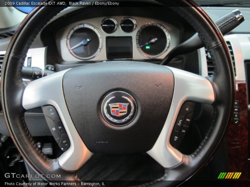 Black Raven / Ebony/Ebony 2009 Cadillac Escalade EXT AWD