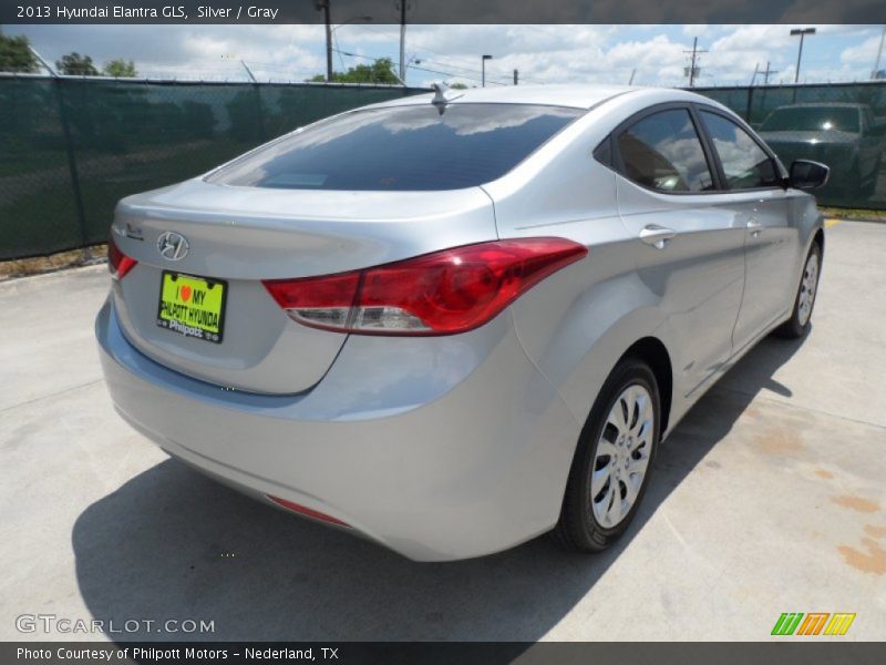 Silver / Gray 2013 Hyundai Elantra GLS