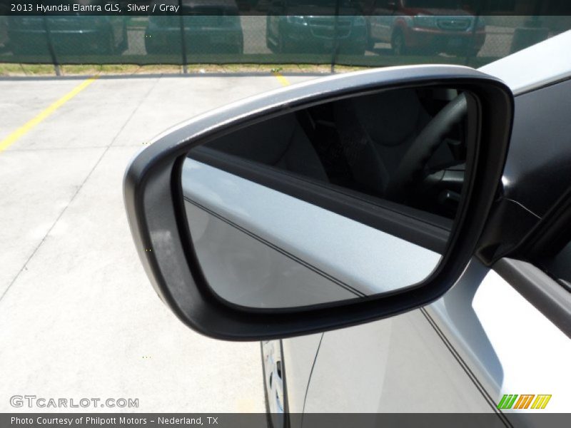 Silver / Gray 2013 Hyundai Elantra GLS