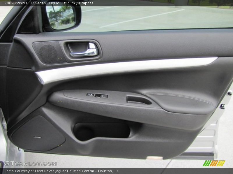 Liquid Platinum / Graphite 2009 Infiniti G 37 Sedan