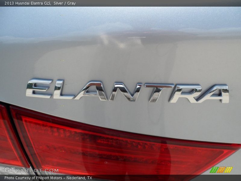 Silver / Gray 2013 Hyundai Elantra GLS