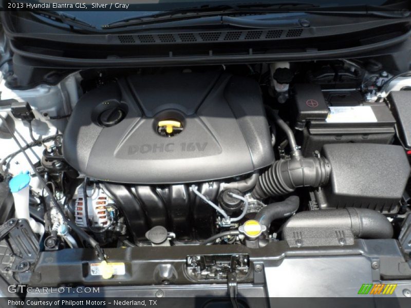 Silver / Gray 2013 Hyundai Elantra GLS