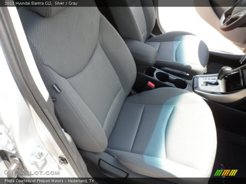 Silver / Gray 2013 Hyundai Elantra GLS