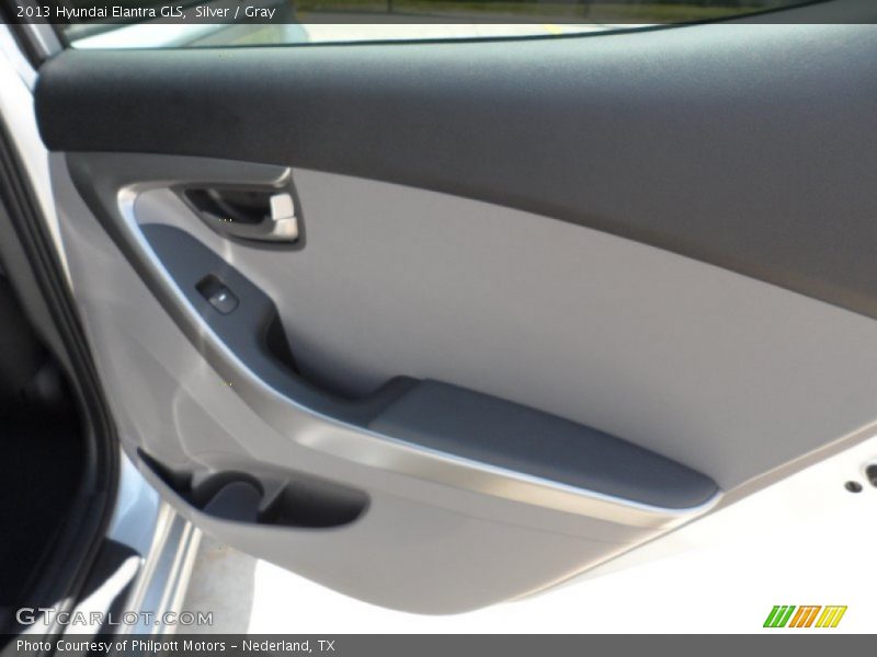 Silver / Gray 2013 Hyundai Elantra GLS