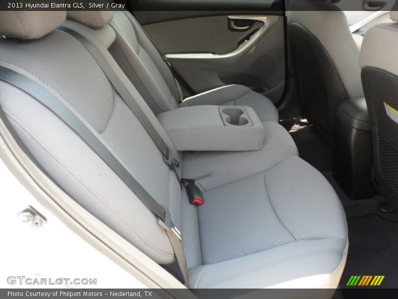 Silver / Gray 2013 Hyundai Elantra GLS