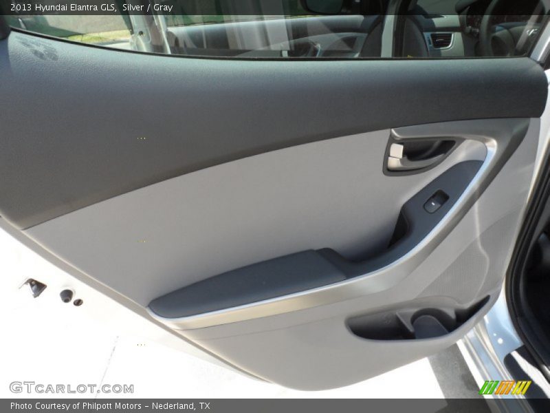 Silver / Gray 2013 Hyundai Elantra GLS