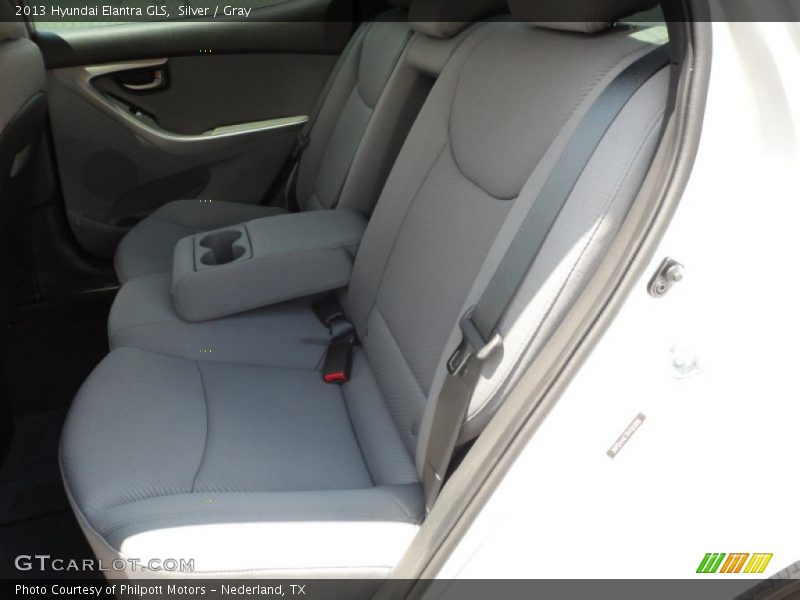 Silver / Gray 2013 Hyundai Elantra GLS
