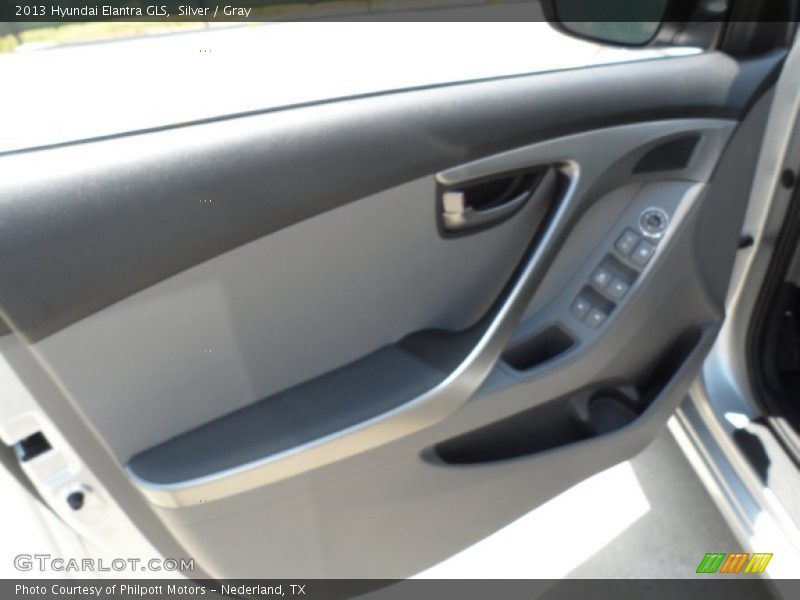 Silver / Gray 2013 Hyundai Elantra GLS