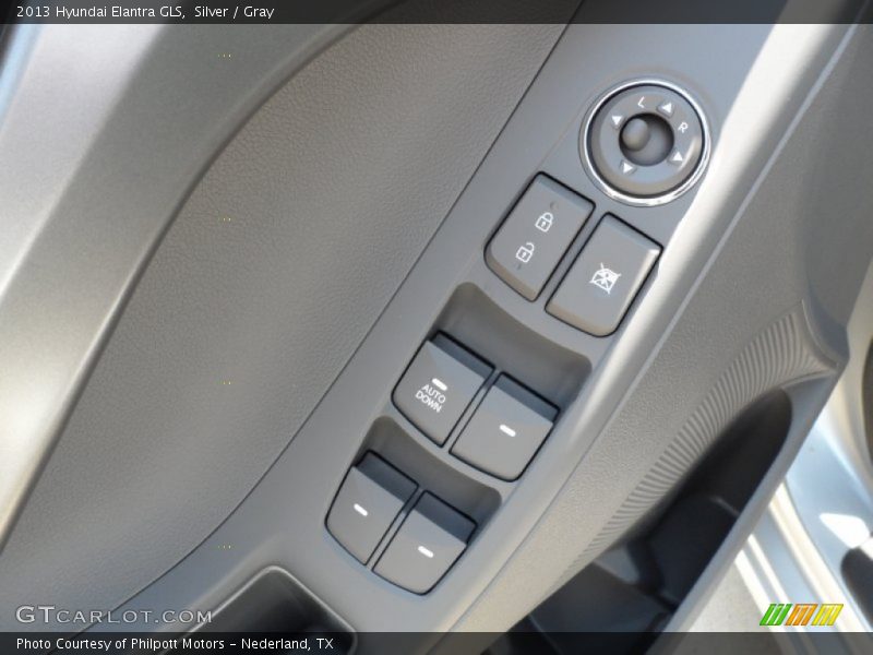 Silver / Gray 2013 Hyundai Elantra GLS