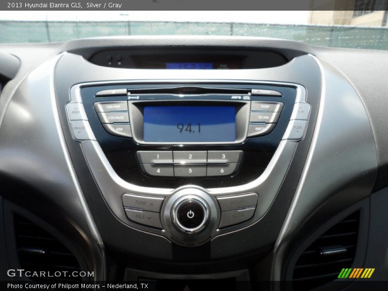 Silver / Gray 2013 Hyundai Elantra GLS