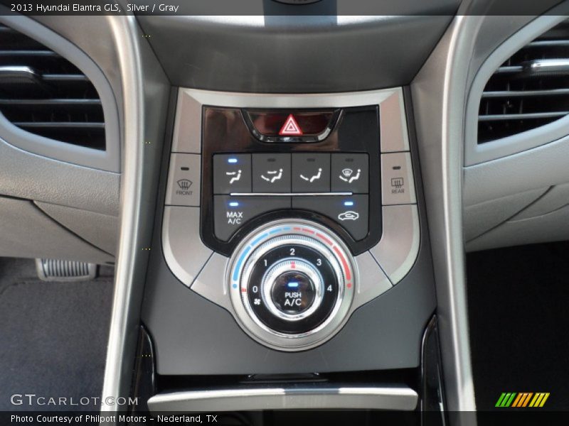 Silver / Gray 2013 Hyundai Elantra GLS