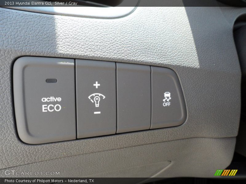 Silver / Gray 2013 Hyundai Elantra GLS