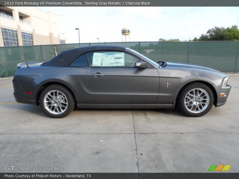  2013 Mustang V6 Premium Convertible Sterling Gray Metallic