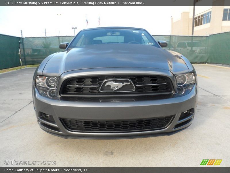  2013 Mustang V6 Premium Convertible Sterling Gray Metallic