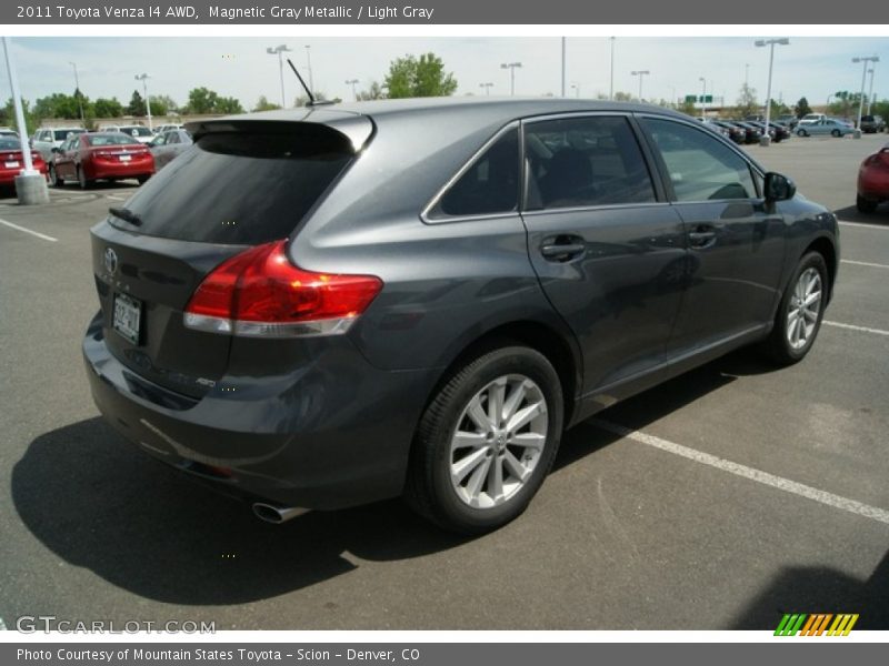 Magnetic Gray Metallic / Light Gray 2011 Toyota Venza I4 AWD
