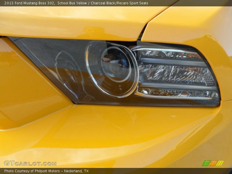 School Bus Yellow / Charcoal Black/Recaro Sport Seats 2013 Ford Mustang Boss 302