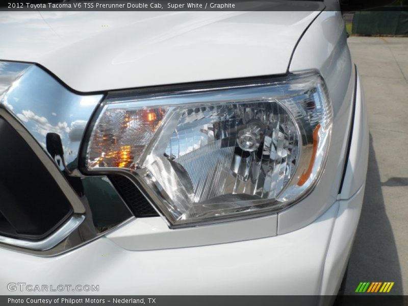 Super White / Graphite 2012 Toyota Tacoma V6 TSS Prerunner Double Cab