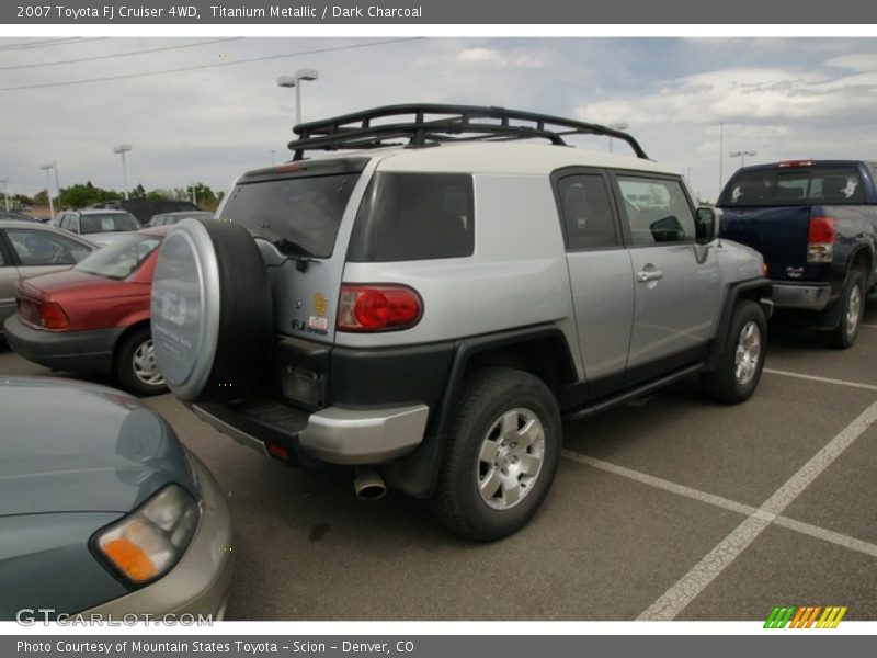 Titanium Metallic / Dark Charcoal 2007 Toyota FJ Cruiser 4WD