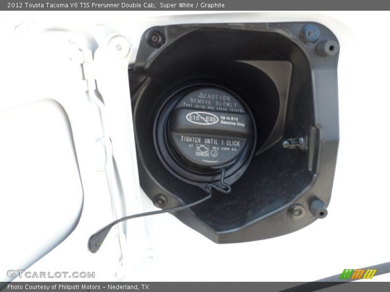 Super White / Graphite 2012 Toyota Tacoma V6 TSS Prerunner Double Cab