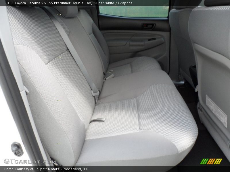 Super White / Graphite 2012 Toyota Tacoma V6 TSS Prerunner Double Cab
