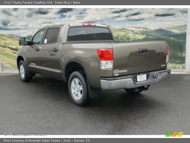 Pyrite Mica / Black 2012 Toyota Tundra CrewMax 4x4