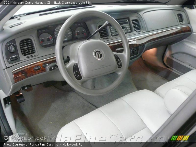 Black Clearcoat / Light Flint 2004 Mercury Grand Marquis GS