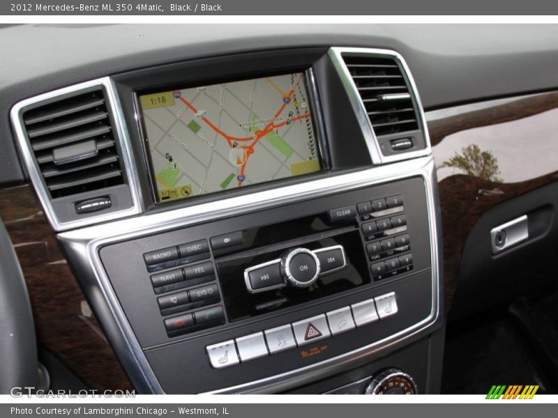 Black / Black 2012 Mercedes-Benz ML 350 4Matic
