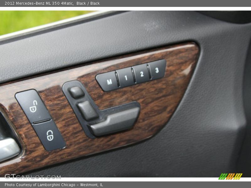 Black / Black 2012 Mercedes-Benz ML 350 4Matic