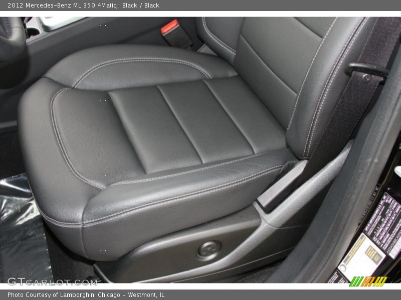 Black / Black 2012 Mercedes-Benz ML 350 4Matic