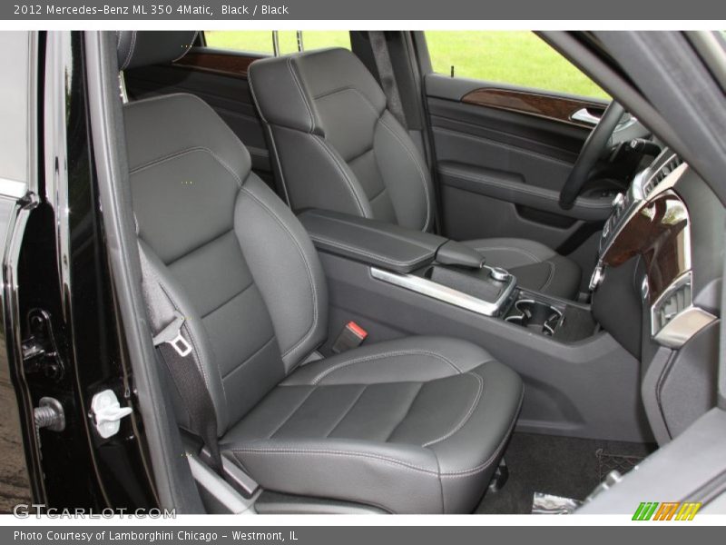 Black / Black 2012 Mercedes-Benz ML 350 4Matic