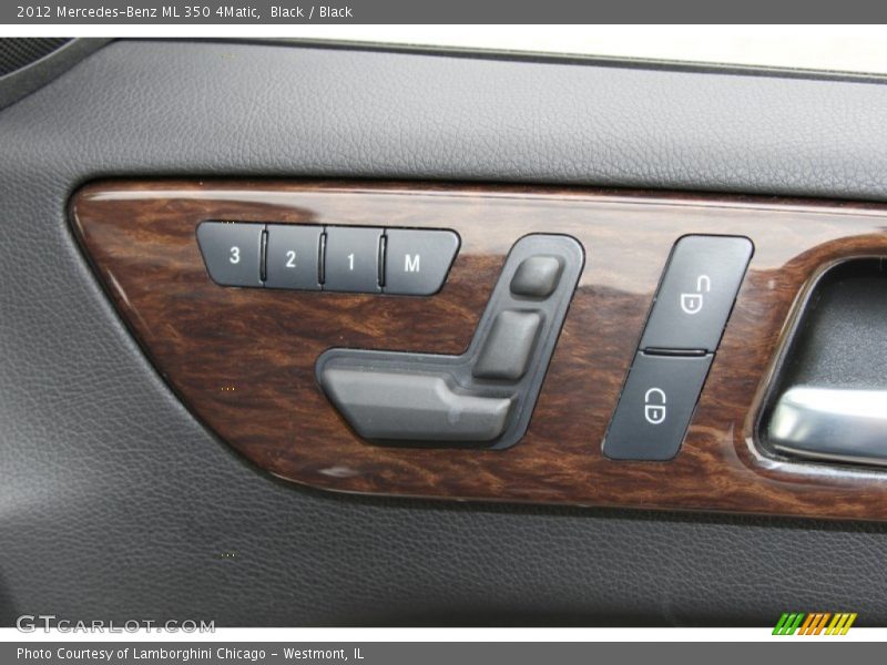 Black / Black 2012 Mercedes-Benz ML 350 4Matic