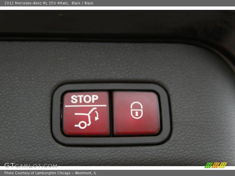 Black / Black 2012 Mercedes-Benz ML 350 4Matic