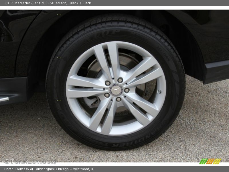 Black / Black 2012 Mercedes-Benz ML 350 4Matic