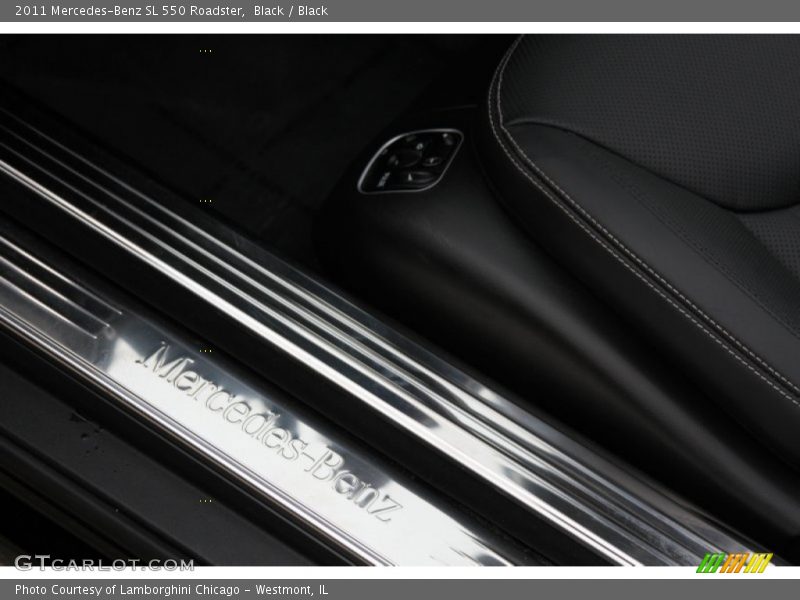 Black / Black 2011 Mercedes-Benz SL 550 Roadster